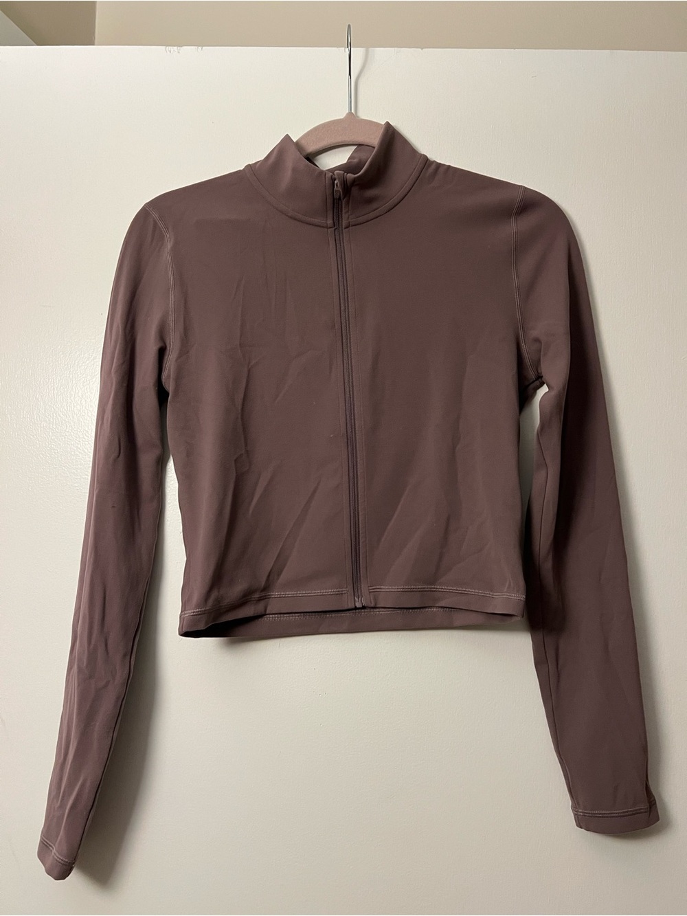 TnAction BUTTER Limit Zip-Up Cropped Running Jacket
